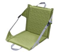 Générique Inflatable Stadium Cushion - Portable Seat Pad with Adjustable Backrest, Lightweight Air-Filled Chair Accessory with Strap, for Concerts Road Trips Camping Car Outdoor Bleachers