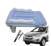 Générique Inflatable Toddler Travel Bed, Blow Up Mattress with High Safety Sides, 31.5x23.6x19.7inches Portable Airplane Seat Extender, Baby Travel Cushion for Car and Home