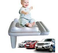 Générique Inflatable Toddler Travel Bed, Blow Up Mattress with High Safety Sides, 31.5x23.6x19.7inches Portable Airplane Seat Extender, Baby Travel Cushion for Car and Home
