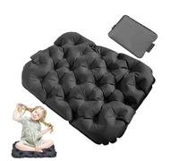 Générique Inflatable Travel Cushion, Air Cushions Hiking, Portable Lightweight Outdoor Seat Pad, Compact Blow Up for Stadium, Picnic, Airplane, Camping, Beach, Festival, Backpacking