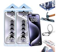 Générique Innerous Screen Protector, Luxury Privacys Screen Protector-Dust Free Without Bubbles, 2 Packs HD Privacy Protection Anti-Peep Tempered Film for IPhone 16 15 14 13 Plus Pro Max (HD,14plus)