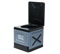 Générique Inodoro Portátil Para Acampar - Porta Potty Plegable Con Tapa, Ligero y Compacto | Camping Senderismo Excursión Viaje Bote Playa Aire Libre Hogar Emergencia Viajes