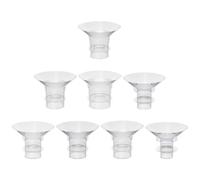 Générique Insert de Bride Silicone 8 Pièces Tailles Multiples 13 à 24mm pour Tire-lait Électrique et Portable Accessoires pour Allaitement Maternel