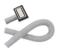 Générique Insert de Trop-plein pour Évier Rectangulaire, Acier Inoxydable | Interface 6,3x4x2,8cm, Longueur 420mm, Plastique, Finition Métal Polie, Bords Lisses