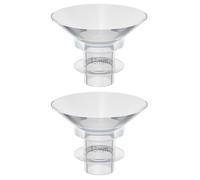 Générique Inserts de bride pour tire-lait portables, lot de 2, silicone souple 13 mm, réutilisables, anti-usure, compatibles avec tire-lait portable, pour allaitement