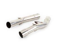 Générique Inserts de Silencieux Tuyau De Raccordement Central De Silencieux D'échappement De Moto À Enfiler Adapté pour Y&amaha FJR 1300 FJR1300 2001-2020