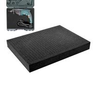 Générique Inserts en Mousse pour Les caisses | Poix de Mousse PU pré-cubée et cueillette d'insert, Voyages de Voyage House Moving Protective Organization Sheets for Binoculars, Caméras, Outils