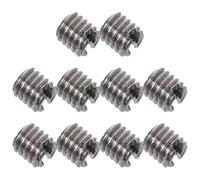Générique Inserts filetés en acier 10pcs M2 4 MM Connecteur fileté pour impression 3D et meubles en bois fixation sécurisée