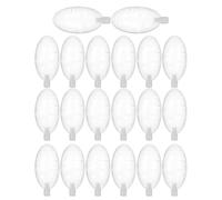 Générique Inserts grinçants pour Jouets pour Chiens - Lot de 20 modules sonores en Plastique, puces sonores activées par Presse pour la réparation d'animaux en Peluche et Les projets de Jouets pour