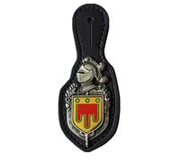 Générique Insigne Cuirasse avec Son écu région Auvergne et Son Cuir Pucelle Gendarmerie Nationnale