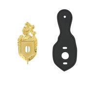 Générique Insigne Cuirasse Dorée pour écu région et Son Cuir Pucelle Gendarmerie Mobile