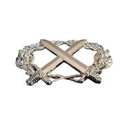 Générique Insigne Métal BMP1 Argent Brevet Militaire Professionnel 1°Degres Neuf Attaches 2 Pin's