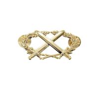 Générique Insigne Métal BMP2 Or Brevet Militaire Professionnel 2°Degres BSTAT Neuf Attaches 2 Pin's