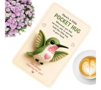 Générique Inspirational Pocket Cards Small Ghost, Comforting Keepsake Gift