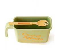 Générique Instant Noodle Bowls - Noodle Bowl With Lid And Fork, Soup Bowls With Handles Portable Cute Salad Bowl's, Instant Noodle's Soup Bowl For Home Dorm Office Apartment Outdoor Travel