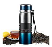 Générique Insulated Bottle Stainless, Vacuum Flask Water Bottle, Stainless Steel Thermo Bottles 500ml Double Wall Leakproof Hydration Flask, Portable Drink Container for Hot Cold Beverage Storage Use