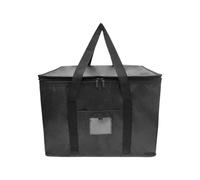 Générique Insulated Grocery Bags, Folding Shopping Bag, 16.93x11.81x12.2 inches Foldable High Capacity Delivery Carriers, Meal Packing Organizer for Group Events, Food Transport, Kitchen Supply