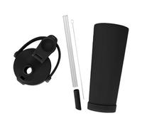 Générique Insulated Mug - Stainless Steel Water Bottle with Ceramic Coating | Vacuum Insulated Travel Mug for Tea, Coffee, Beverage, Hiking, Office, Outdoor, Camping, Picnic, School, Work, Students