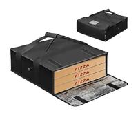 Générique Insulated Pizza Delivery Bag | Pizza Bag | Thermal Pizza Bag | Pizza Carrier | Food Delivery Bag | Thermal Heavy-Duty Food Carry Bag | Pizza Insulation Bag for Daily Shopping Travel Picnics