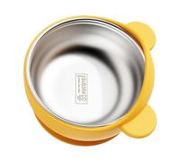 Générique Insulated Ramekin - Stainless Interior for Feeding | Powerful Vacuum Base with Heat-Shielding Outer Walls, Scientific Nutrition Supplies for Scooping, Tasting, Serving and Sustaining