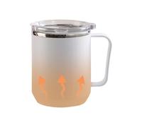 Générique Insulated Tumblers - 4.61-inches Stainless Steel Tumbler Insulated Water Cup Leakproof Container Induction Heating for Hot Cold Coffee Tea Travel School Sports Men Women
