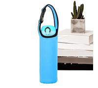 Générique Insulated Water Bottle Bag, Insulated Drinking Jug Pouch with Handle, Trip Drinking Neoprene Protector, for Children Adults Commuting, Strolling, Travelling