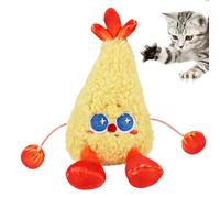 Générique interactifs pour Chats,Jouet pour Chaton en Forme de friture - Jouet pour Chaton Rechargeable - Propriétaires et Amoureux des Animaux Appartement Bureau à Domicile Salon Salle