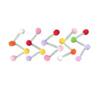 Générique Interactifs pour Les Chats Anti-Stress pour avec 5 Pompons | Peluche Jouet À Ressort De Convient à l'Exercice en Intérieur et en Extérieur, Appartement, Salon, Maison