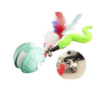 Générique Interactive 3.0 Cat Toys Automatic, 3-in-1 Agile Moving Ball with Mouse Toy, Motion Activated Rolling Ball for Indoor Bored Adult Cats, Gift with Fake Mouse (C)