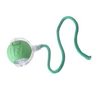 Générique Interactive Cat Ball, Automatic Rolling Toy, 16.14x2.17x2.17 inches Sturdy Pet Indoor Accessory, Tail Rope Included, Electric Kitten Ball for Hunting Simulation and Boredom Relief