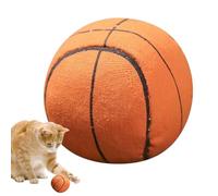 Générique Interactive Cat Ball Toy, Colorful Canvas Bite Ball, 3.15 inches Lightweight Teeth Cleaning Toys, Throwing Play Pet Supplies for Indoor Domestic Animals