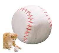 Générique Interactive Cat Ball Toy, Sturdy Funny Cat Teeth Cleaning Toys, Compact Colorful Portable Pet Supplies, Enrichment Game for Domestic Cats, Health Support