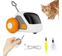 Générique Interactive Cat Toy - 2.68 inches Electronic Remote Control Pet Supplies | Remote Control Toy for Cats | for Small Medium Large Kitten Home Indoor Outdoor Garden Yard