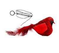 Générique Interactive Cat Toy, Chew Toy, 5.12x2.36x1.77 inches, Easy to Use Flying Bird, Animal Indoor Exercise, Flapping Wings Chirping Pet for Small, Medium, Large Cats