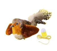 Générique Interactive Cat Toy - Chirping Bird with Motion Activation, Realistic Sound and Movement, Cat Exercise Toy with Catnip Fun for Kittens and Adult Cats Household Use