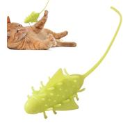 Générique Interactive Cat Toy, Electric Pet Exercise, 0.79x2.76in Realistic Automatic, Portable Chasing Trainer, Hunting Simulation for Solo Play Training, Boredom Relief, Indoor Outdoor