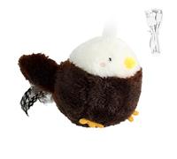 Générique Interactive Cat Toy, Flapping Flying Bird, Electronic Catnip Toy Exercise, Fun Motion-Activated Realistic Sensor, Rechargeable Teasing Toys for Cats, 17x11.5x14cm