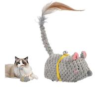 Générique Interactive Cat Toy Mice, Smart Automatic Moving Mice, 2.36x5.12in Rechargeable Motion Activated Toy, Boredom Exerciser for Kitten Breeds, Fun Exercise Game