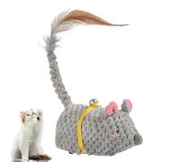 Générique Interactive Cat Toy Mice, Smart Automatic Moving Mice Toys, Kitten Boredom Exerciser, Rechargeable Exercise Game, Motion Activated for All Kitten Breeds, 2.36x5.12 inches