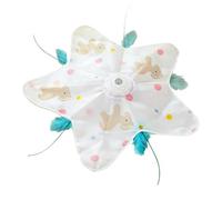 Générique Interactive Cat Toy - Motion Sensor Smart Toy, 3 Modes Motion Activated Hunting Toys with Rolling Ball and Feathers, Automatic Cat Play Activity Gadget for Indoor Yard