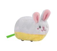 Générique Interactive Cat Toy, Rechargeable Plush Rabbit, Sound-Activated Pet Toy, Automatic Obstacle Avoidance, Fun Exercise Game for Cats and Small Pets,(Hunting & Chasing Enrichment