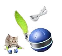 Générique Interactive Cat Toys for Indoor Cats, Electric Automatic Rechargeable Irregular Moving Cat Toys, Moving Ball with Tail,relieves Boredom,Increase Physical Activity,with 2 Modes Adjustment
