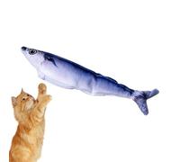 Générique Interactive Cat Toys for Indoor, Smart Automatic Fish Toy, Electric Fun Interaction, Boredom Buster, Exercise Solution for All Breeds, Engaging Pet Activity, 7.28x1.57x0.79 inches