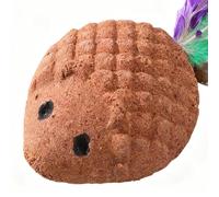 Générique Interactive Cat Toys - Fun Hedgehog Shaped Realistic Pet Games, Cat Teeth Cleaning Toy | for Mental Stimulation Post Indoor Outdoor Play Training Exercise Climbing Floor Play Travel