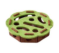 Générique Interactive Cat Toys, Indoor Cat Toy Puzzle Box, Felt Enrichment Game with Bell and Scratch, Kitten Accessories for Mental Stimulation, Exercise, Hunting, Engaging, Gray
