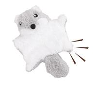 Générique Interactive Cat Toys, Pet Kicking Plush Toys, 4.33x5.91in Creative Flying Squirrel Kitten Sound Toy, for All Breeds, Ideal for Home, Pet Room, and Livingroom Plaything