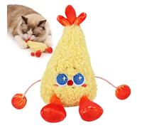 Générique Interactive Cat Toys Smart - Swinging Plush Animal Stimulating, Ergonomic, Touch Activated Kitten Play, Boredom Exercise Entertainment Hunting | Multipurpose Outdoor Indoor Utility