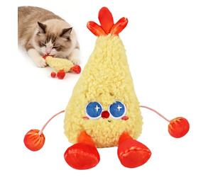 Générique Interactive Cat Toys - Smart Swinging Plush Animal, Touch Activated Kitten Play Toy | Stimulating Cat Toy for Exercise and Boredom Relief | Fun Hunting and Entertainment Toys for Cats