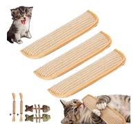 Générique Interactive Catnip Chew Toy 2 Pack, 2026 New Catnip Kicker Soft Sisal Pillow for Cats with 6000mg Organic Catn, Bite Resistant Kicking Chewing Teething for Kitten and Adult Cat (3PCS-M)