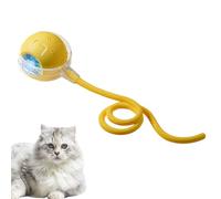 Générique Interactive Cats Toy Balls, Adorable Chirping Sound, Motion Activated Rolling Cat Toys, Automatic Pet Plaything Ball with 3 Modes for Bored Indoor Adult Cat, 15.75 inches